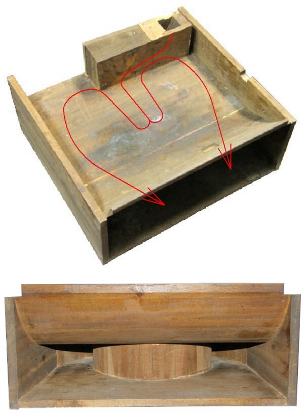 木工製リエントラントホーン